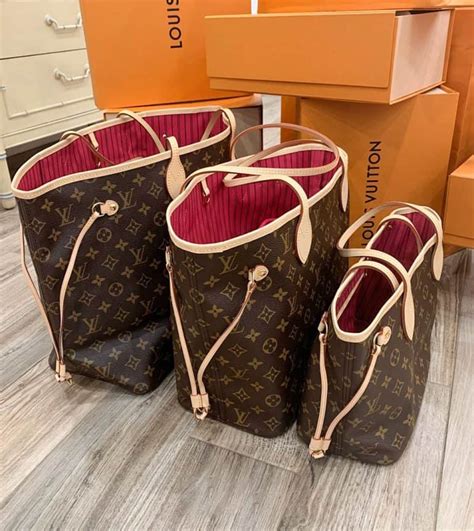 louis vuitton favorite sizes|louis vuitton neverfull sizes.